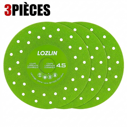 Lot de 3 - Découpe Précise Disque Diamant 115mm Pour Carrelage Et Marbre