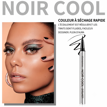 Couleur Noir - Tenue Longue Durée Eyeliner Étanche Texture Ultra Lisse