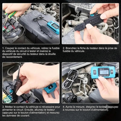 Testeur De Circuit Auto Diagnostic Fiable Jusqu’à 48V