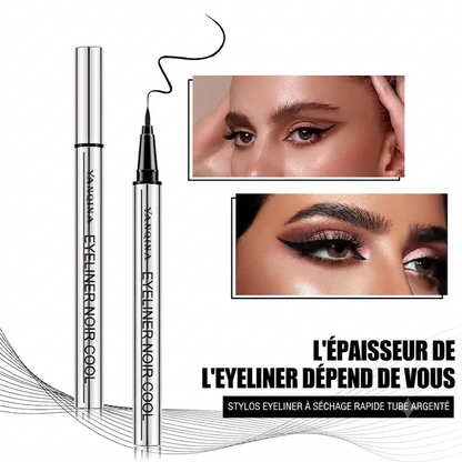 Couleur Noir - Tenue Longue Durée Eyeliner Étanche Texture Ultra Lisse