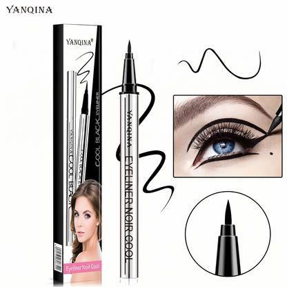 Couleur Noir - Tenue Longue Durée Eyeliner Étanche Texture Ultra Lisse