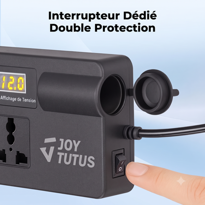 Charge Rapide Convertisseur 12V-24V Vers 220V Avec USB QC3.0