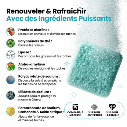 Zaxavo - Nettoyant pour lave-linge