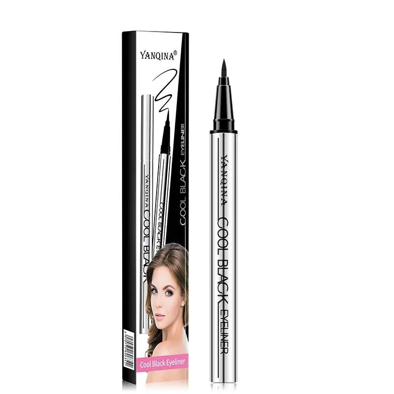 Couleur Noir - Tenue Longue Durée Eyeliner Étanche Texture Ultra Lisse