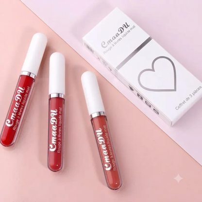 Lot de 10 - Tenue Longue Durée Rouge À Lèvres Mat Waterproof Facile