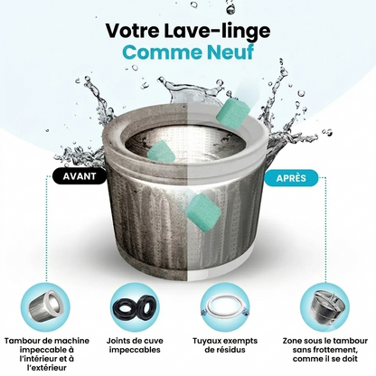 Zaxavo - Nettoyant pour lave-linge