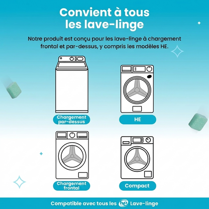 Zaxavo - Nettoyant pour lave-linge