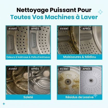Zaxavo - Nettoyant pour lave-linge