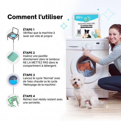 Lessive professionnelle pour lave-linge