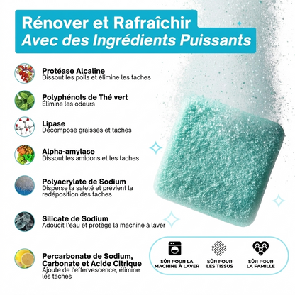 Lessive professionnelle pour lave-linge