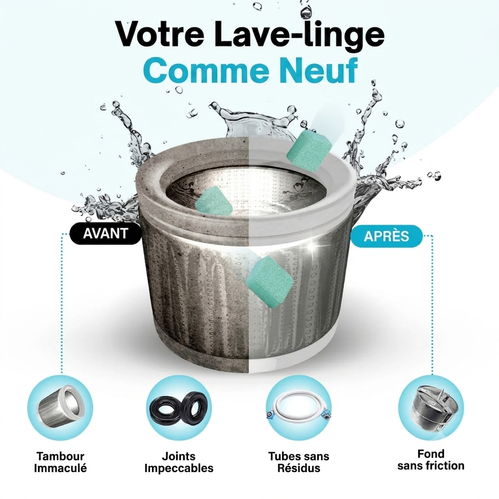 Lessive professionnelle pour lave-linge