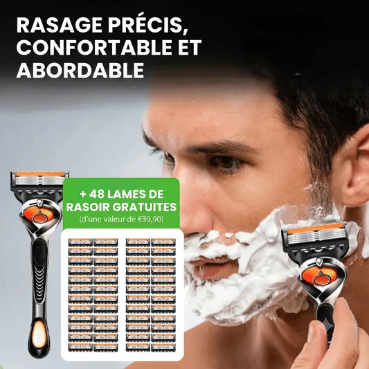 TrueShave™ - Rasoir de précision avec technologie de contouring