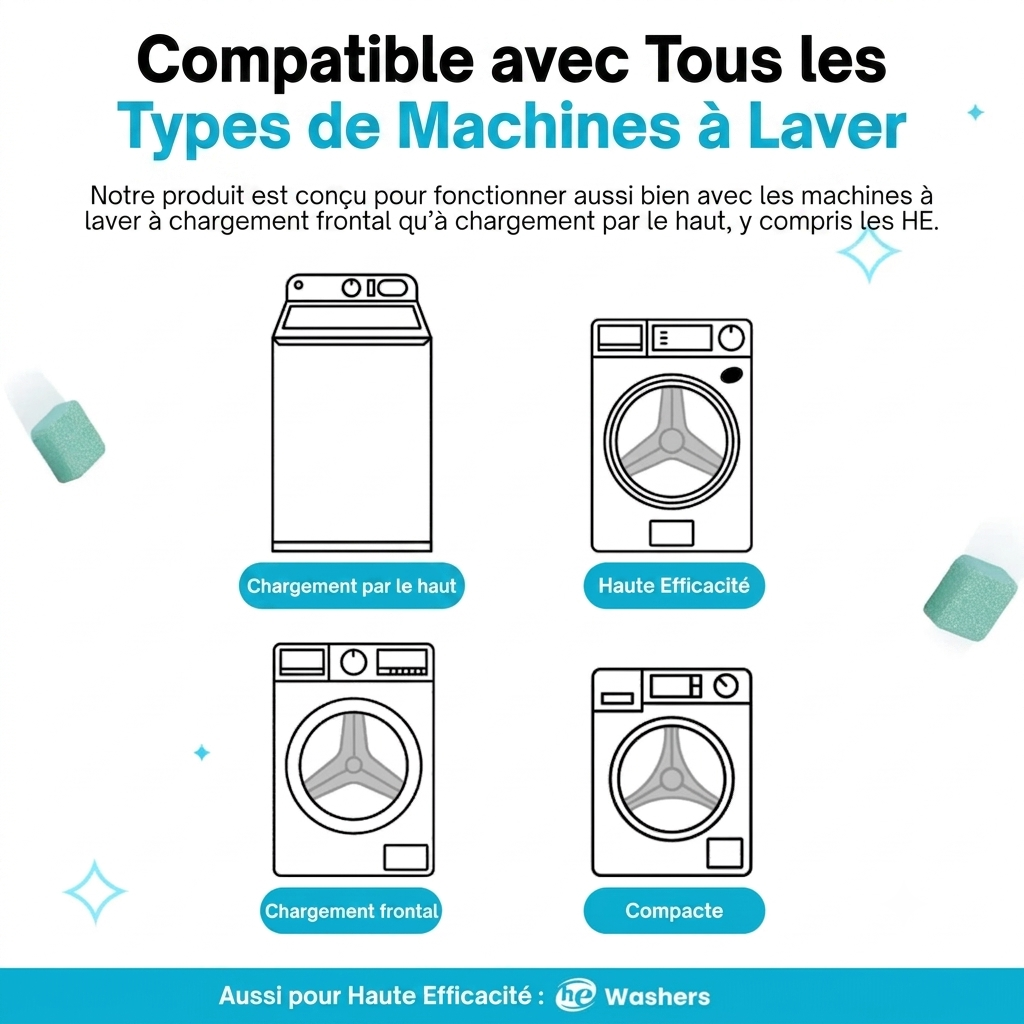 Lessive professionnelle pour lave-linge