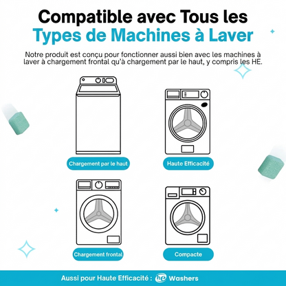 Lessive professionnelle pour lave-linge